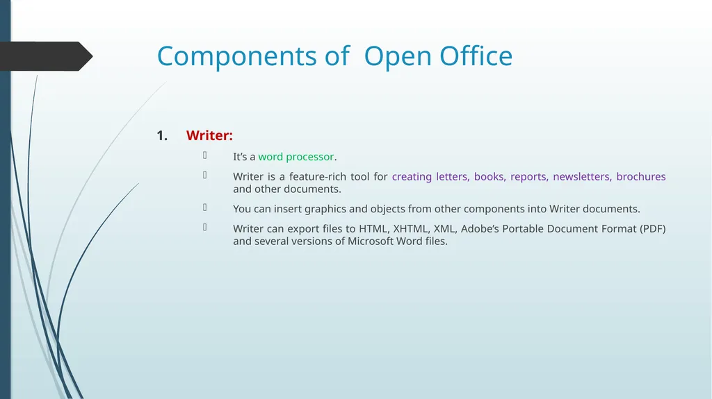 Office Automation Tools Unit-1 Office Automation - slide 13 of 26