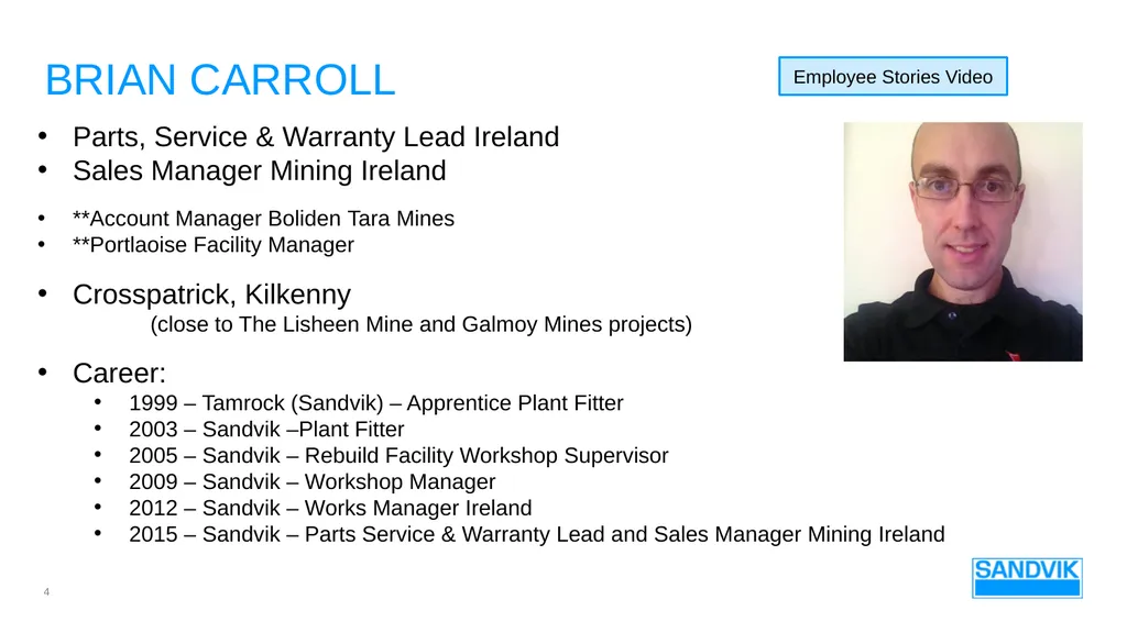AUTOMATION in mining SANDVIK Underground mining – - slide 4 of 23