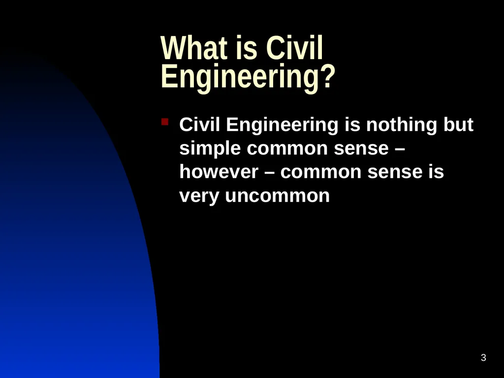 Civil Engineering Materials 3rd Semester 2010 ( 20 - slide 3 of 20
