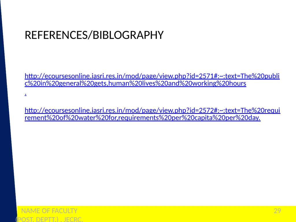 1 Year & Sem – IV & VII Subject – - slide 29 of 30