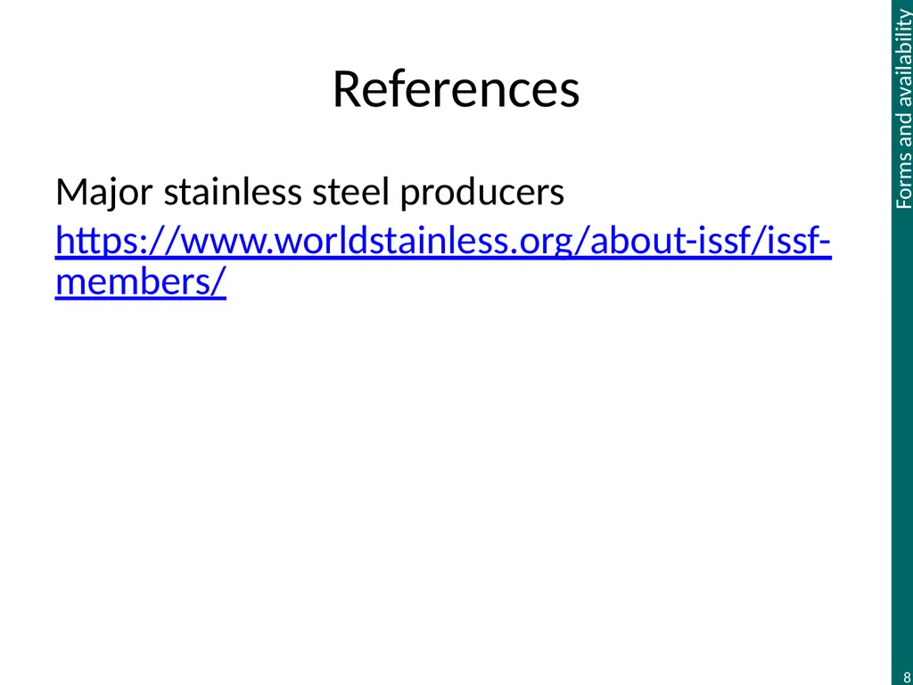 Supporting presentation for lecturers of - slide 8 of 9