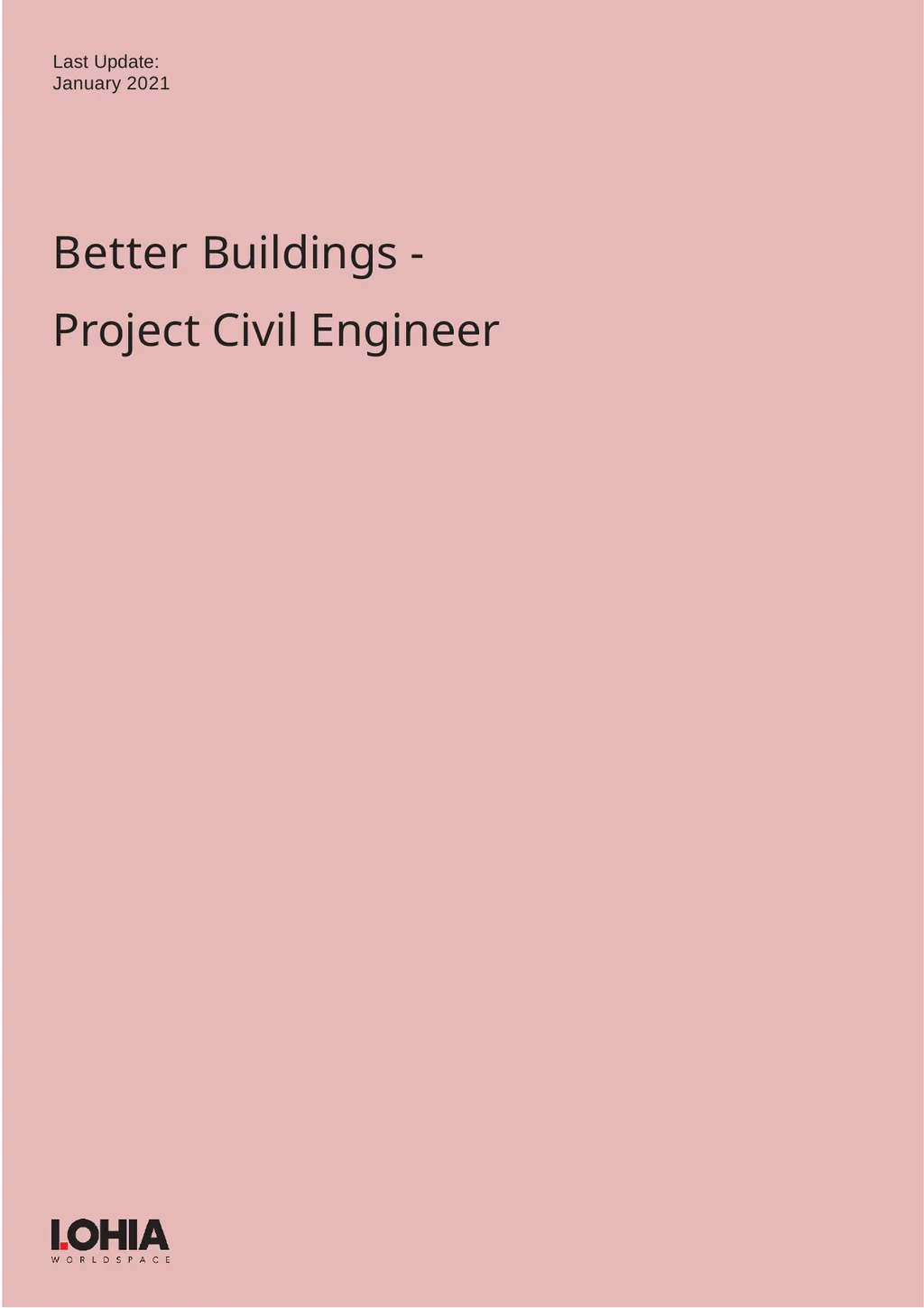 Better Buildings - Project Civil Engineer Last - slide 1 of 8