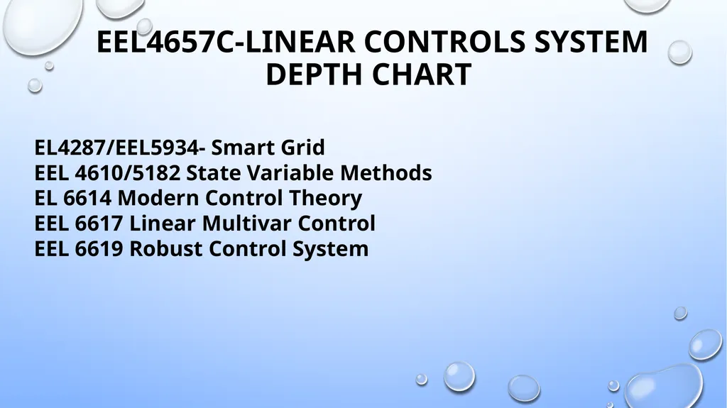 Electrical Engineering Breadth-Depth Chart Catalog - slide 8 of 11