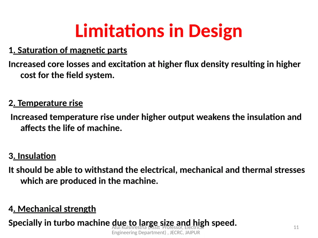 1 Year & Sem – III Year/ V sem Subject - slide 11 of 17