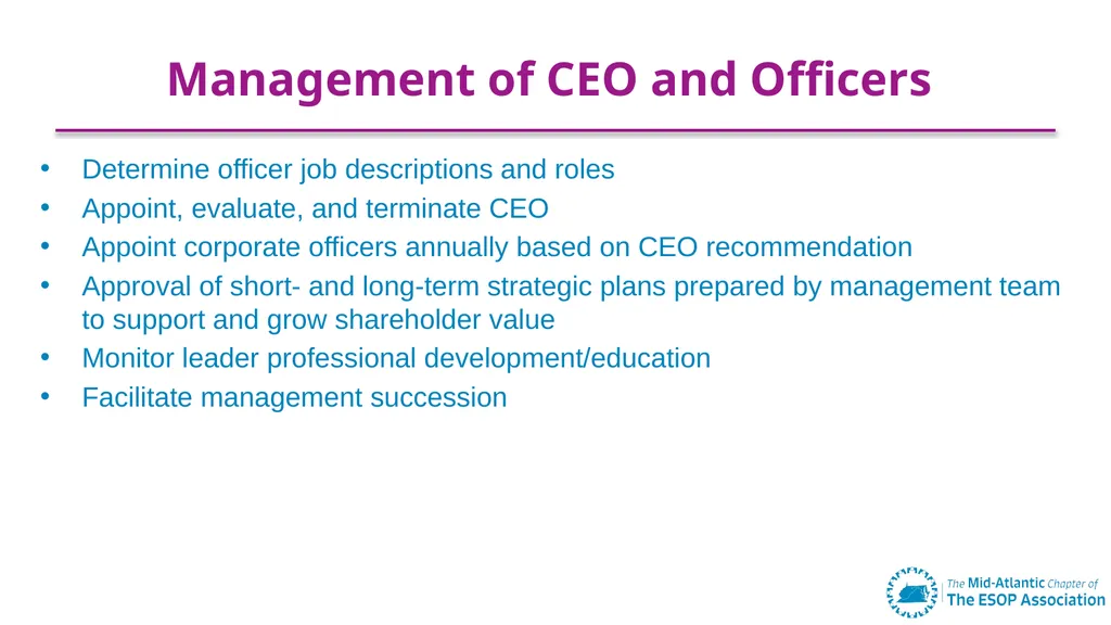 Creating a Clear Board Member Job Description and - slide 15 of 18