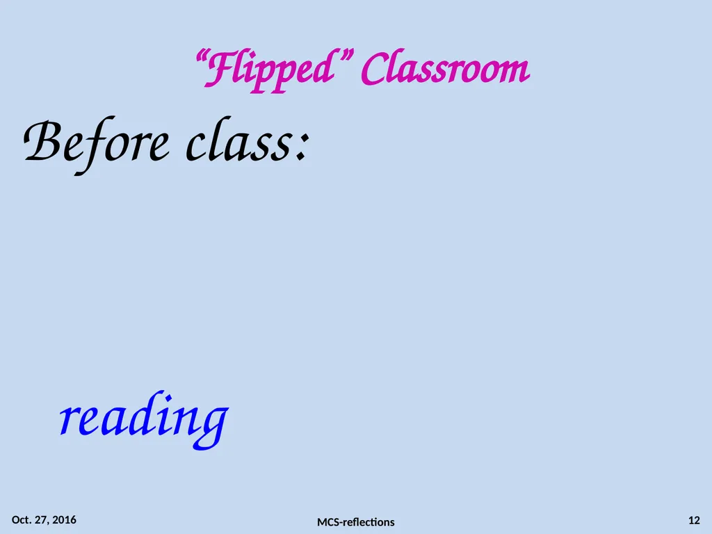 Reflections on Team-based Teaching of Discrete - slide 12 of 27