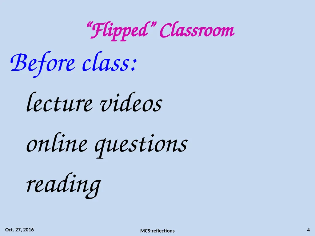 Reflections on Team-based Teaching of Discrete - slide 4 of 27