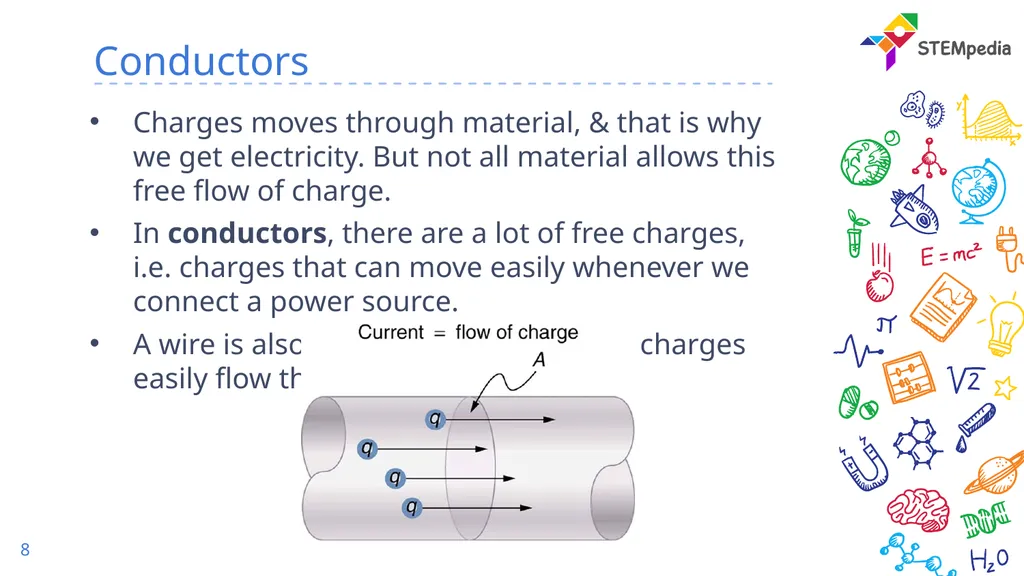 Basic of Electronics Current & Resistance Recap 2 - slide 8 of 14