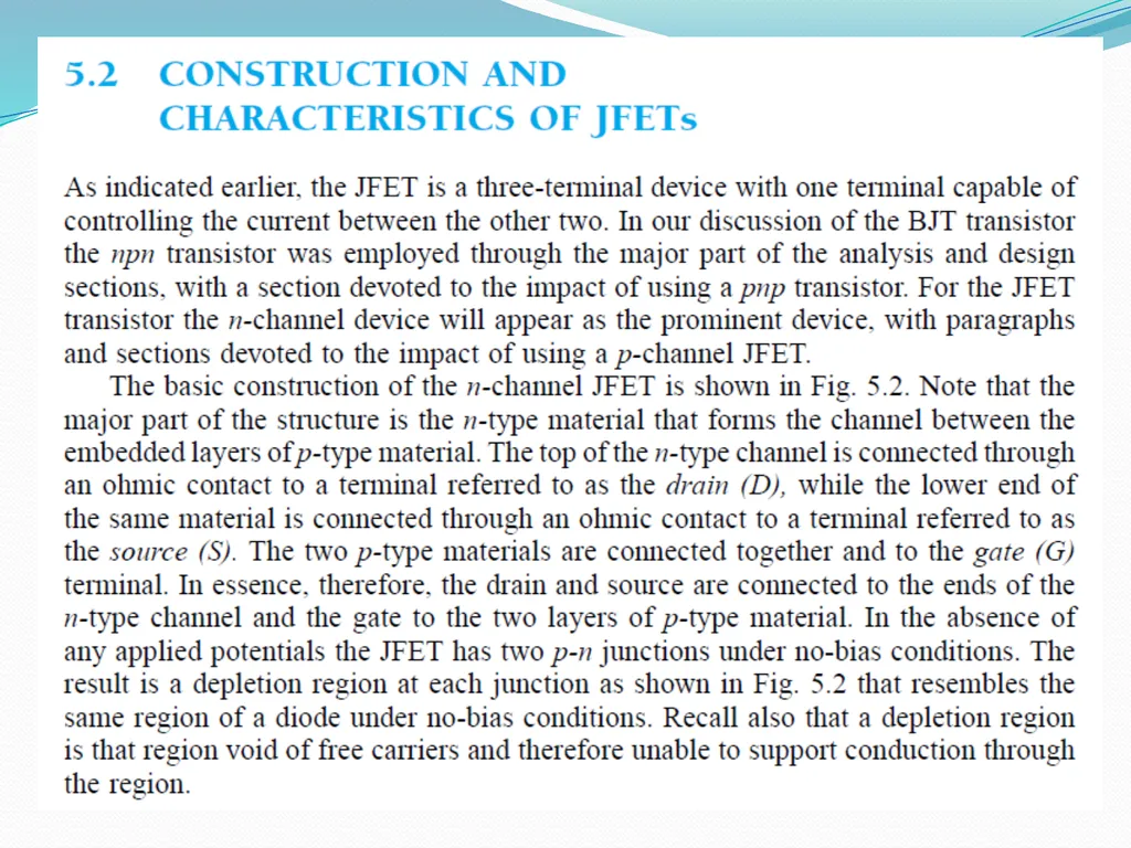Digital Electronics Reference: ELECTRONIC DEVICES - slide 7 of 11