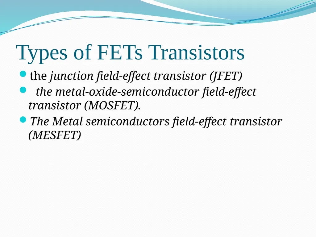 Digital Electronics Reference: ELECTRONIC DEVICES - slide 5 of 11