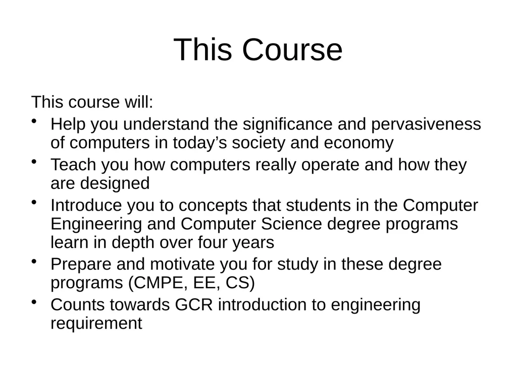 Introduction to Computer Engineering ECE/CS 252, - slide 7 of 18