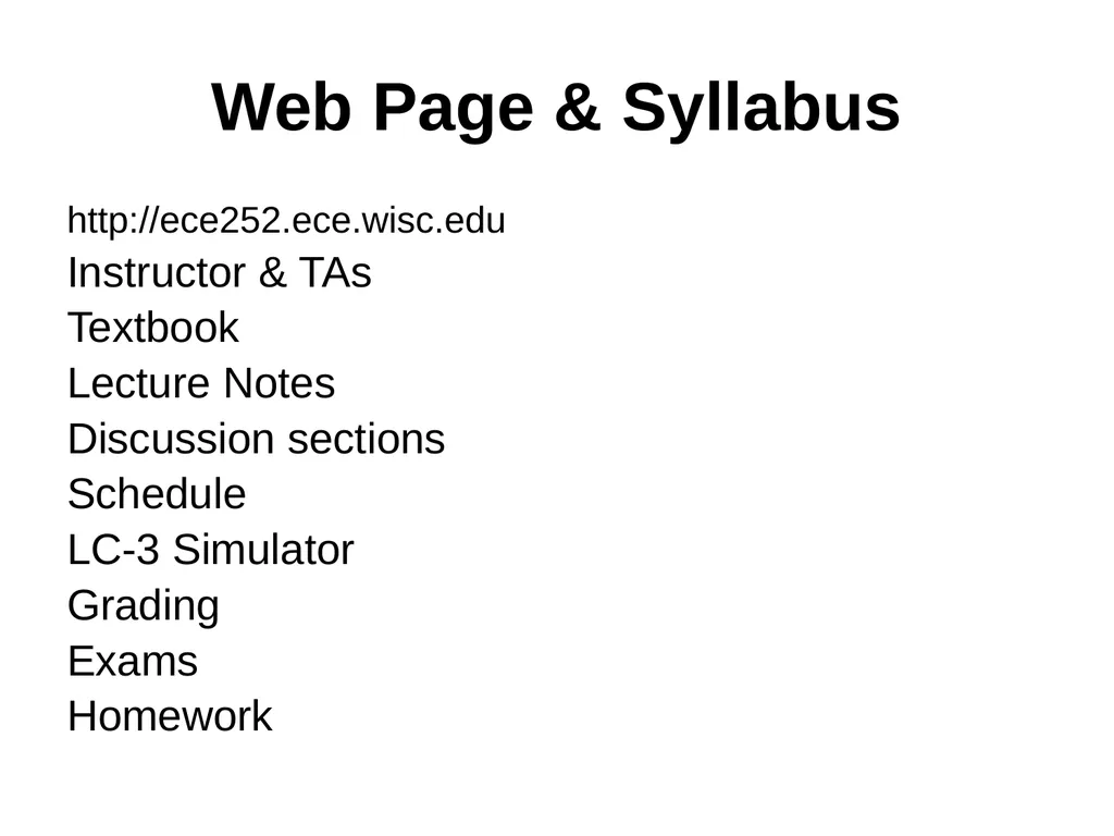 Introduction to Computer Engineering ECE/CS 252, - slide 10 of 18