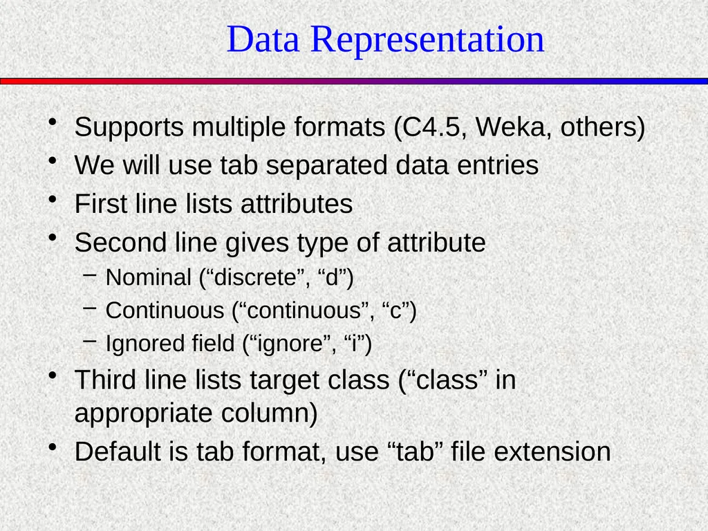 Orange Topics in Machine Learning Fall 2011 School - slide 4 of 10