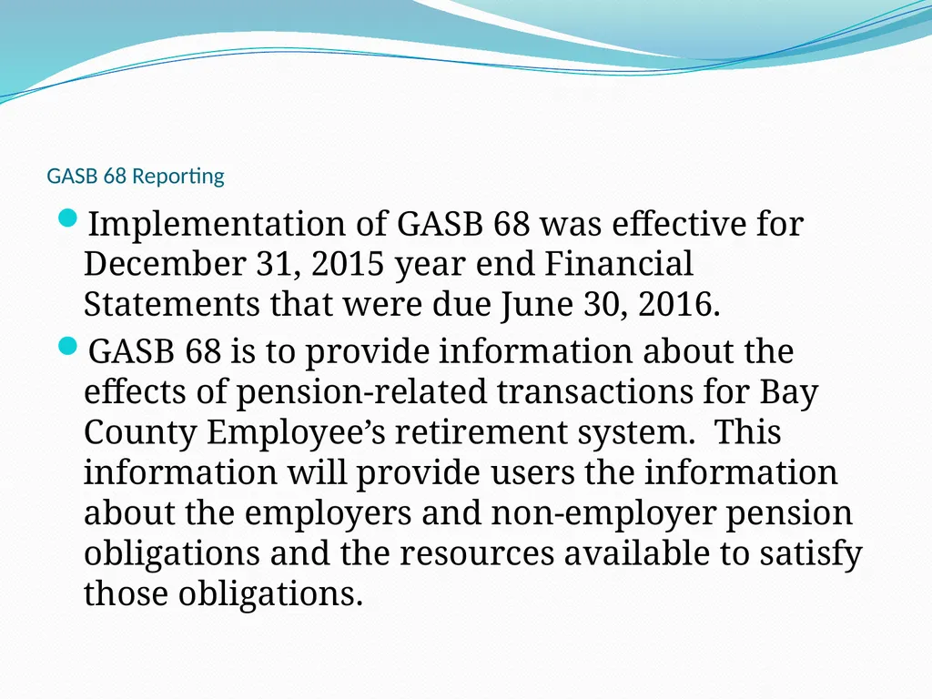 Bay County Employees’ Retirement System (BCERS) - slide 3 of 9