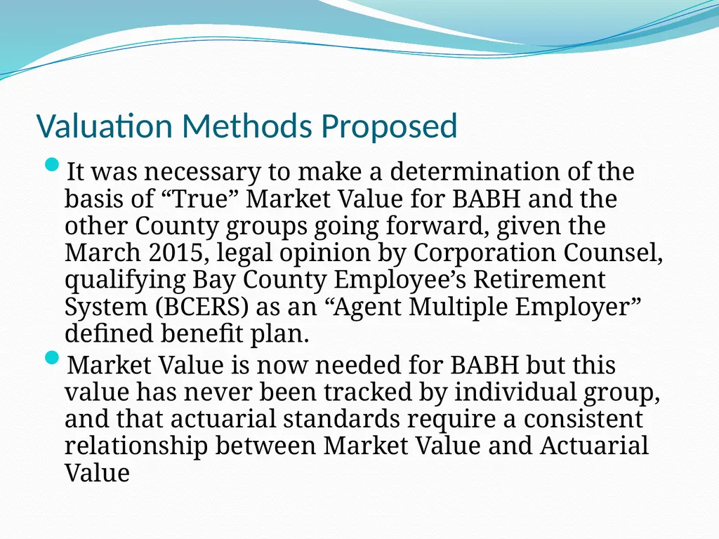 Bay County Employees’ Retirement System (BCERS) - slide 6 of 9