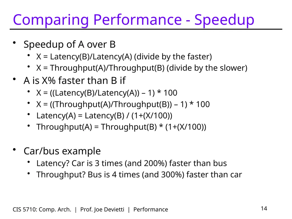 CIS 5710: Comp. Arch. | Prof. Joe Devietti | - slide 14 of 42