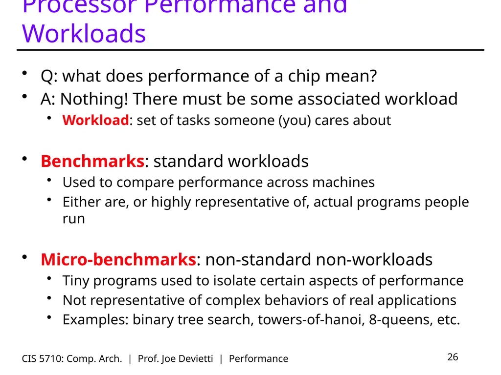 CIS 5710: Comp. Arch. | Prof. Joe Devietti | - slide 26 of 42