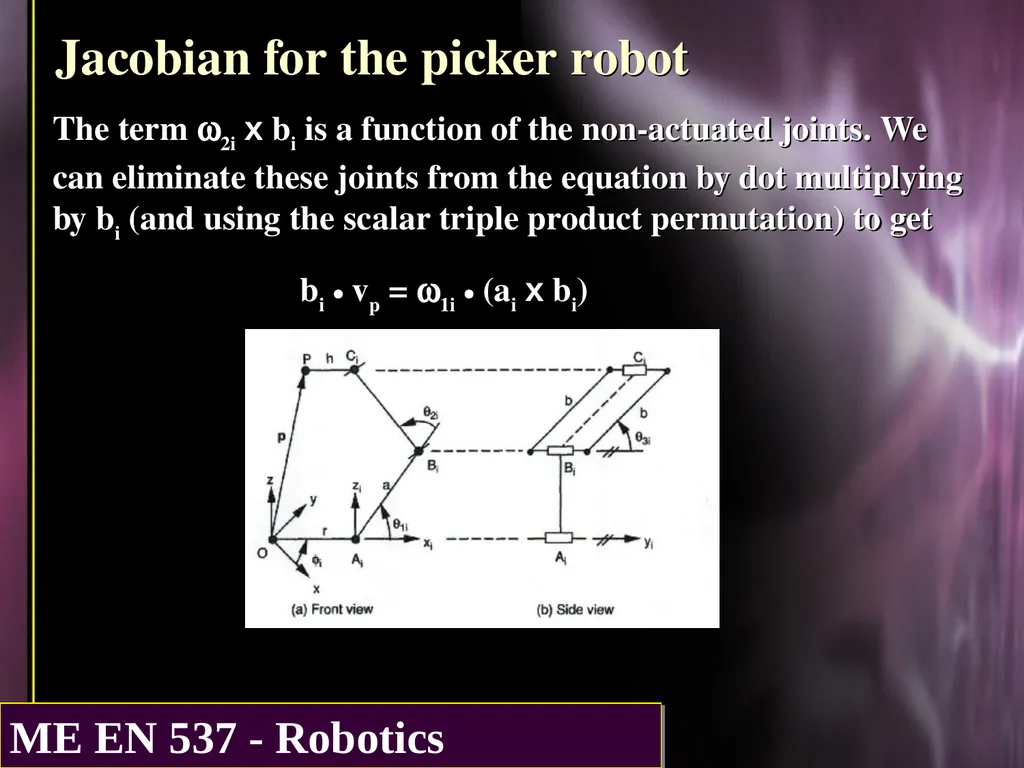 DIFFERENTIAL KINEMATICS Purpose: The purpose of - slide 34 of 37