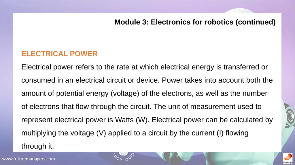 Introduction to Robotics NCV3 - slide 11 of 24