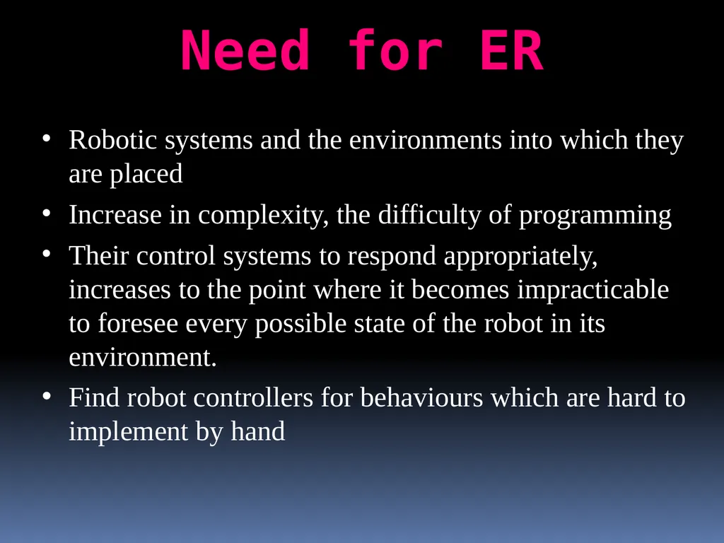 Evolutionary Robotics Guided by : Prof . Pushpak - slide 9 of 34