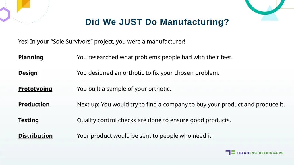 Making things that people use every day! Like - slide 4 of 8