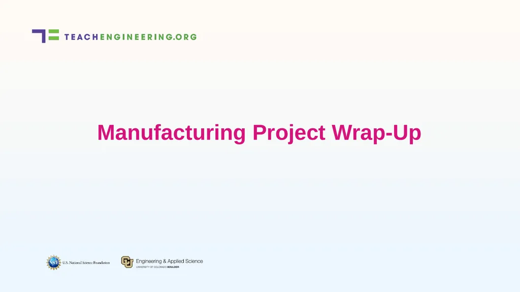 Making things that people use every day! Like - slide 1 of 8