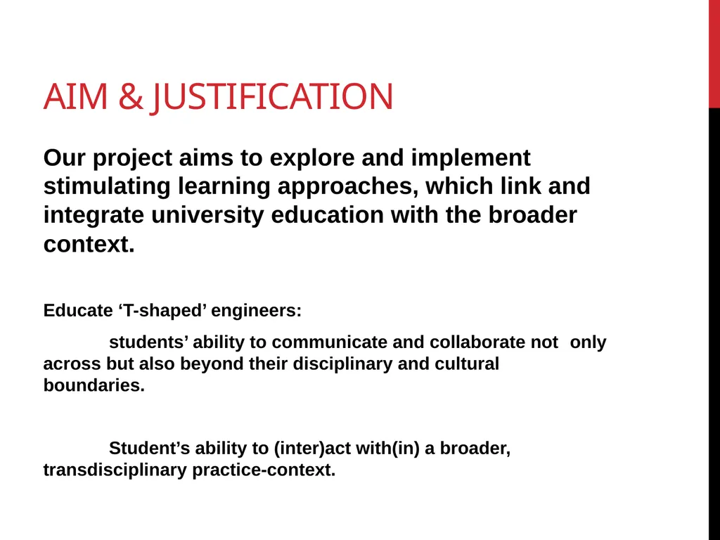 Engineers in a global context Integrating - slide 3 of 6