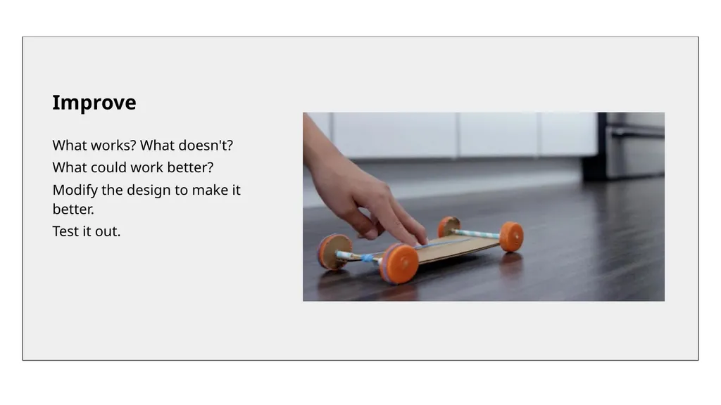 Engineering Design Process from Engineering is - slide 6 of 8