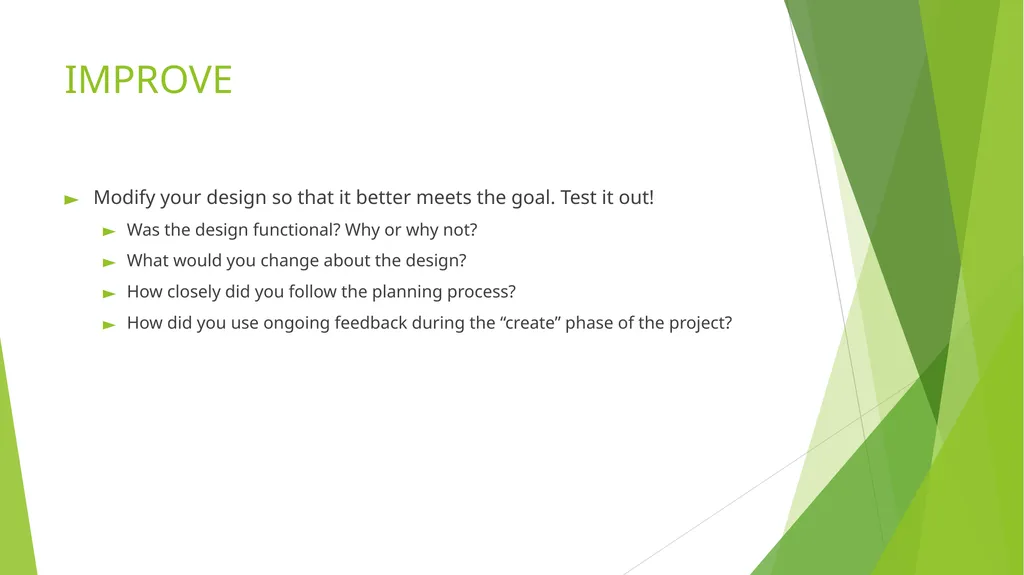 Engineering Design Journal Student Name: Project - slide 7 of 7