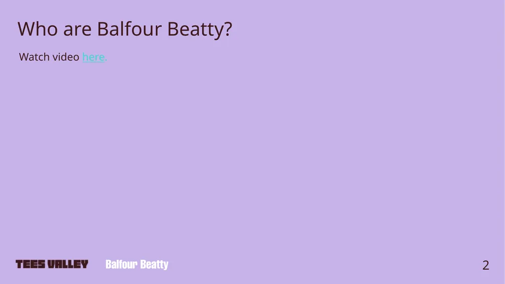 Careers in Engineering Spotlight on Balfour Beatty - slide 2 of 11