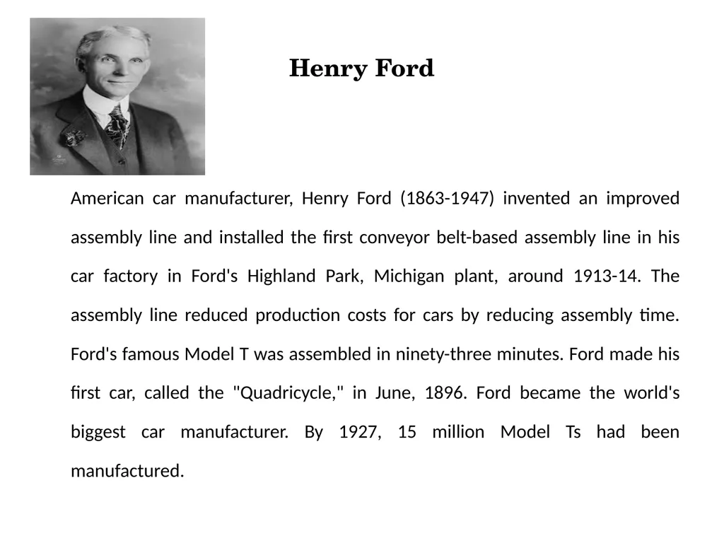 Historical Development of Cars Car is a wheeled - slide 7 of 10