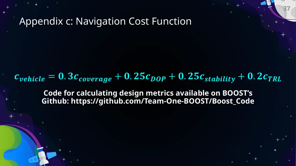Preliminary Design Review Bi-Functional On-Orbit - slide 37 of 40