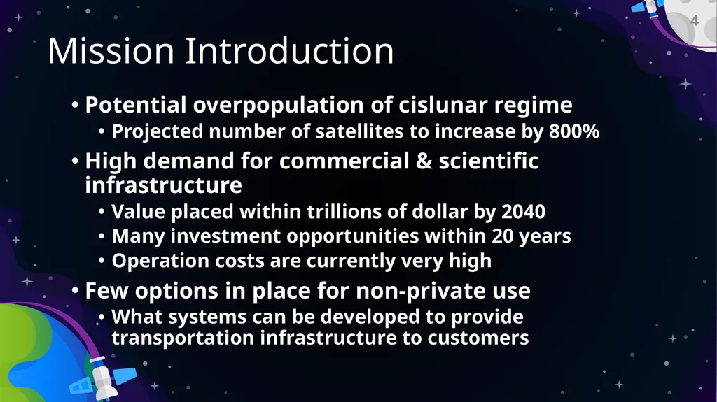 Preliminary Design Review Bi-Functional On-Orbit - slide 4 of 40