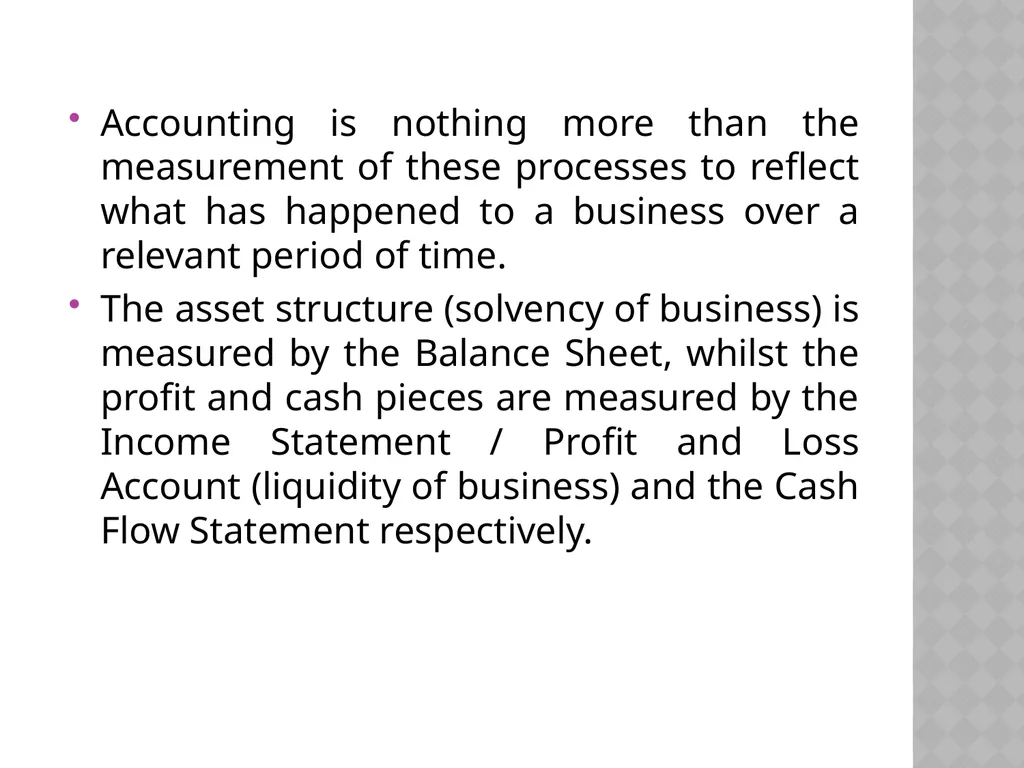 Basic concept of accounting Introduction - slide 14 of 17