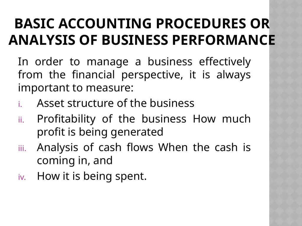 Basic concept of accounting Introduction - slide 13 of 17