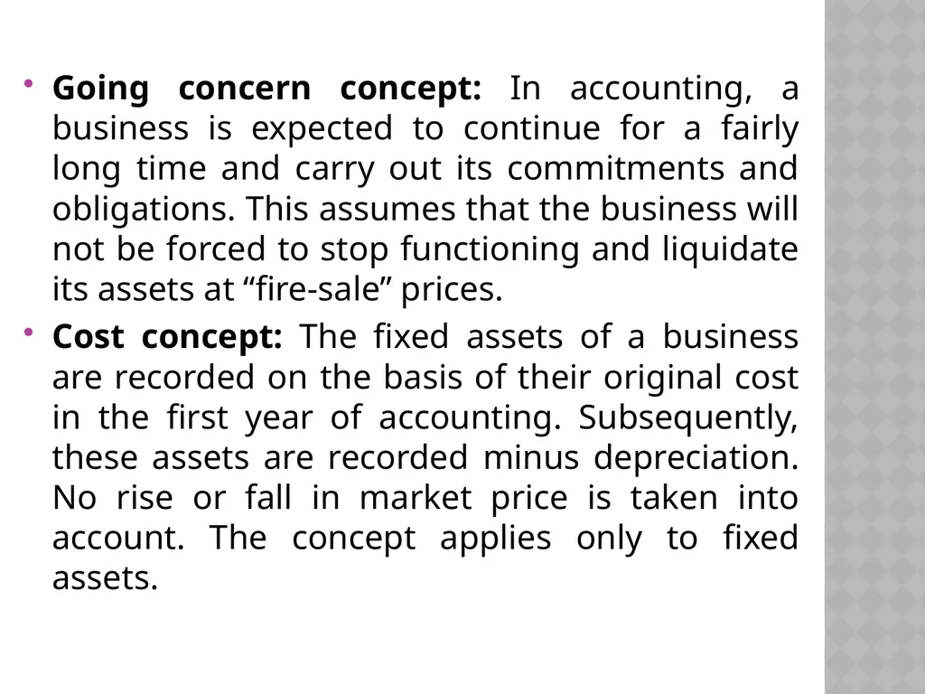 Basic concept of accounting Introduction - slide 5 of 17