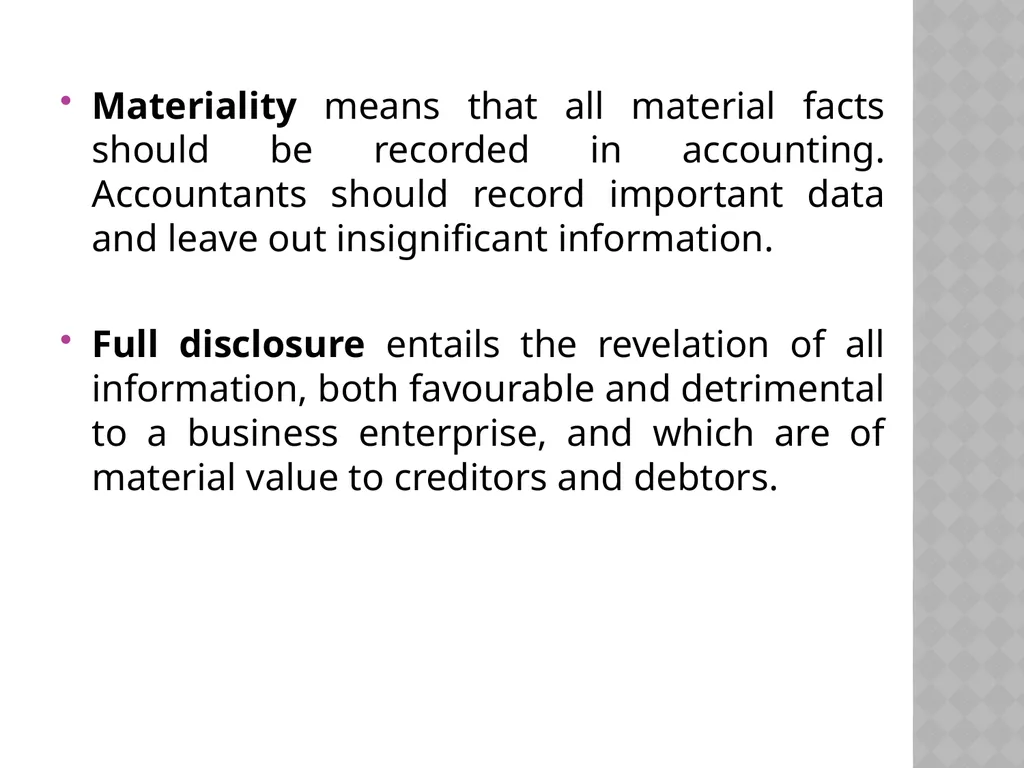 Basic concept of accounting Introduction - slide 8 of 17