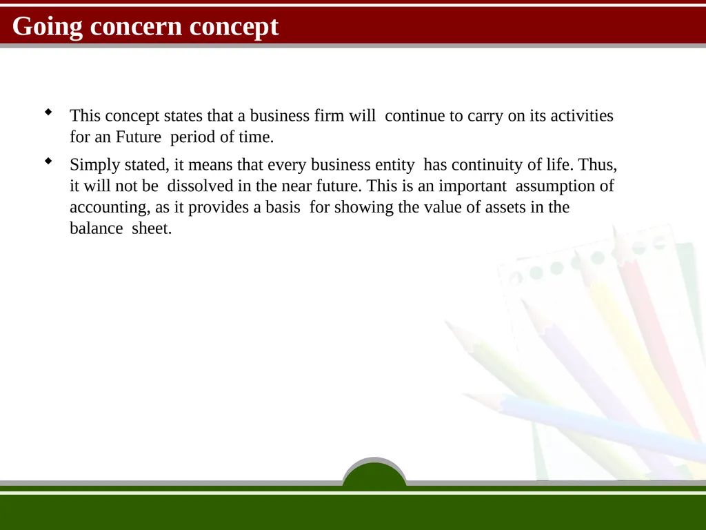 Accounting concept and convention by Prof. sachin - slide 23 of 34