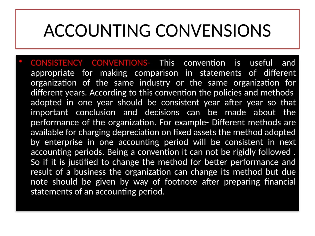 ACCOUNTING PRINCIPLES “Principles of accounting - slide 11 of 13