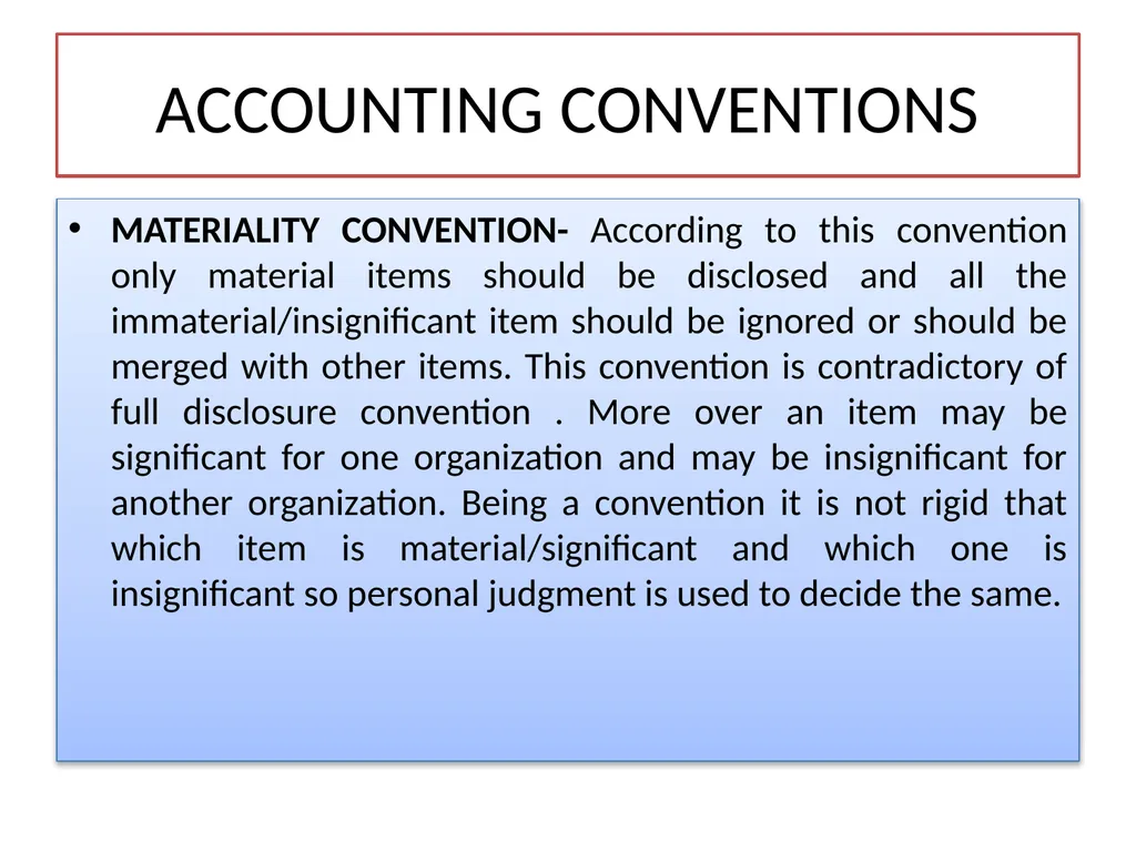 ACCOUNTING PRINCIPLES “Principles of accounting - slide 13 of 13