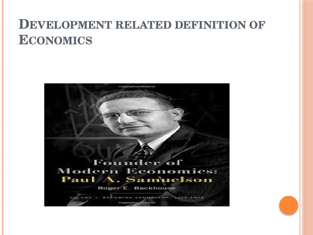 DEFINITIONS OF ECONOMICS INTRODUCTION Economics is - slide 18 of 20