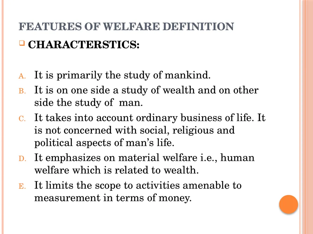 DEFINITIONS OF ECONOMICS INTRODUCTION Economics is - slide 11 of 20