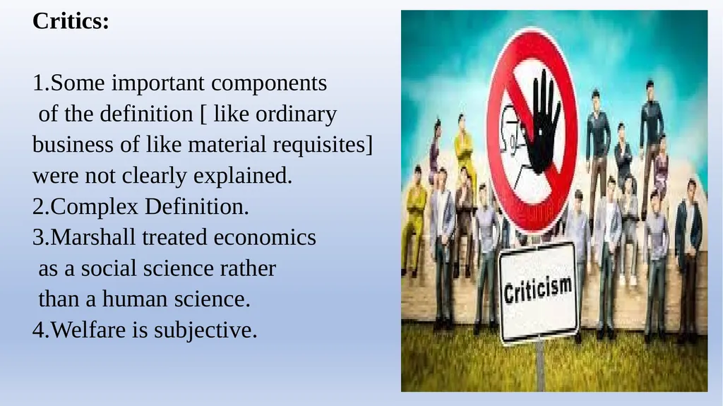 INTRODUCTION TO ECONOMICS Dr. Pooja Singh, - slide 11 of 15