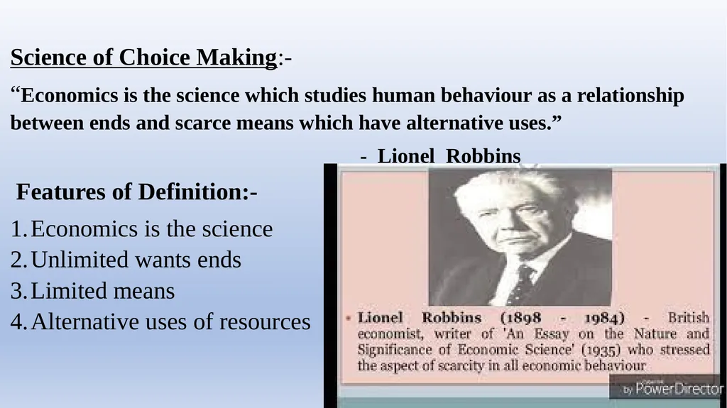 INTRODUCTION TO ECONOMICS Dr. Pooja Singh, - slide 12 of 15