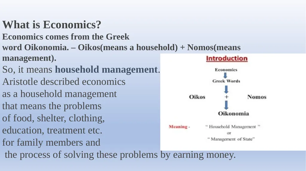 INTRODUCTION TO ECONOMICS Dr. Pooja Singh, - slide 4 of 15