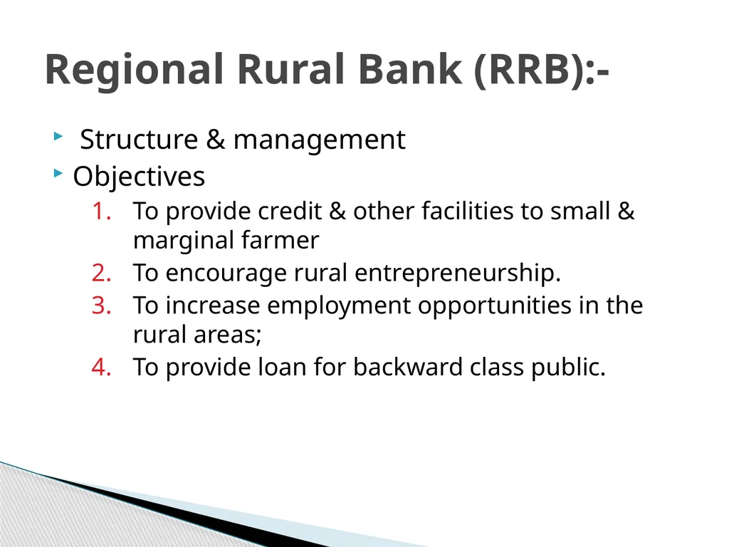 Chapter 1 Introduction to banking sector Banks are - slide 18 of 20
