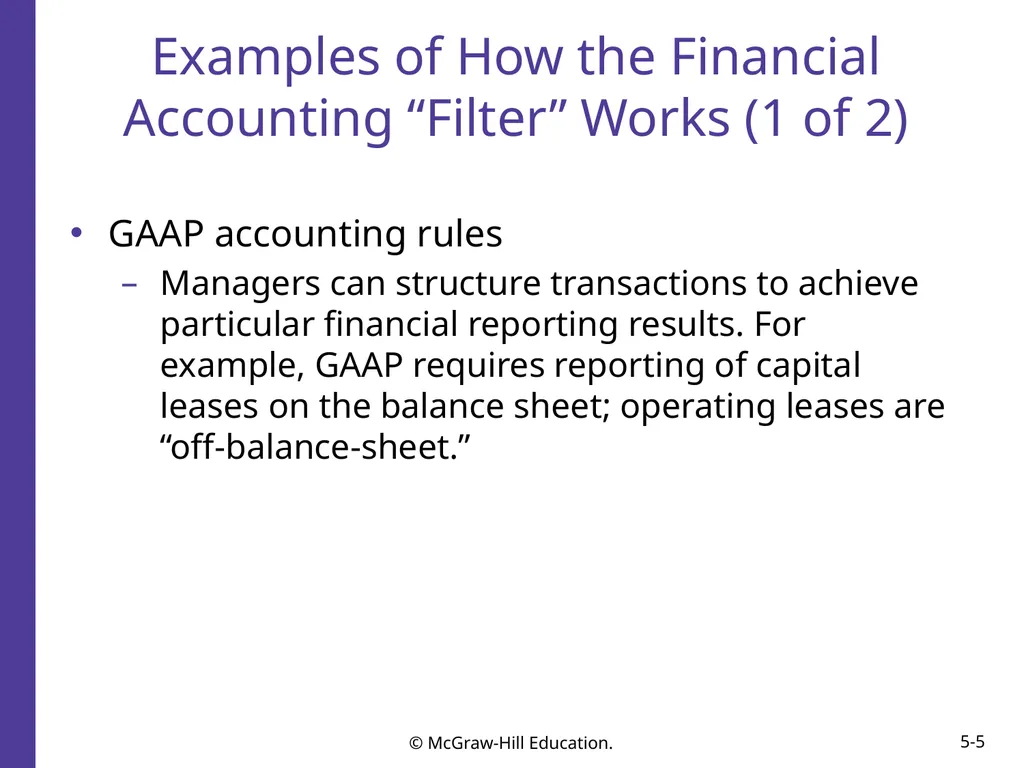 Financial Reporting and Analysis Seventh Edition - slide 5 of 25