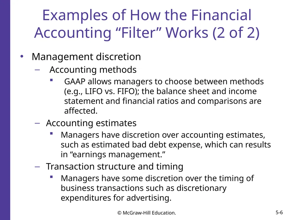Financial Reporting and Analysis Seventh Edition - slide 6 of 25