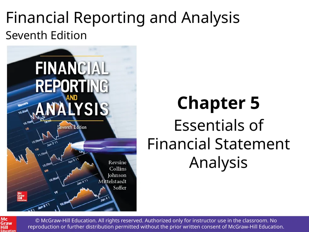 Financial Reporting and Analysis Seventh Edition - slide 1 of 25
