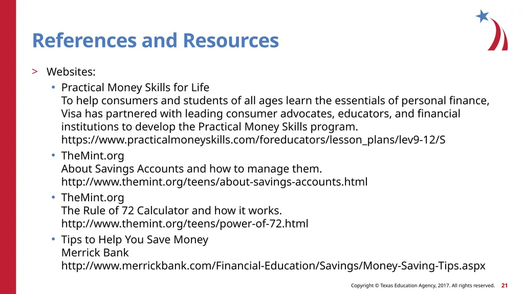 Saving for the Future Dollars and Sense What is - slide 21 of 22